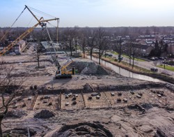 Bouw van project Salviapark