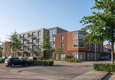 Het vernieuwde gebouw